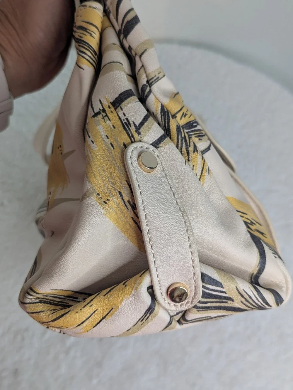 Rare NWT Tory Burch Priscilla Wheat Leaf Satchel – Limited Edition 2013 Runway